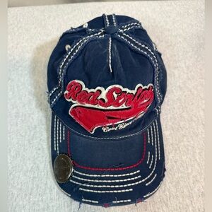 Red Stripe “Cool Since 1928” Vintage Distressed Adjustable Cap 🍺